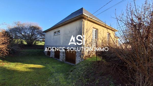Maison 6 p 4 ch - 170 m2 - Villaines-La-Juhel - sous-sol-total et jardin - potentiel important