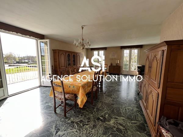 Maison 6 p 4 ch - 170 m2 - Villaines-La-Juhel - sous-sol-total et jardin - potentiel important