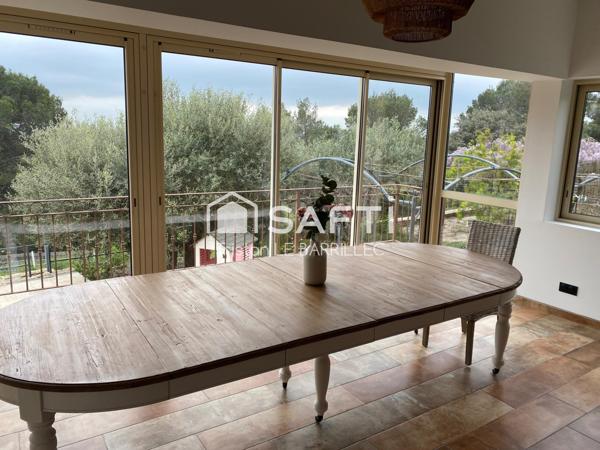 Maison de maître sur les hauteurs de Nîmes – Vue dégagée, cadre exceptionnel