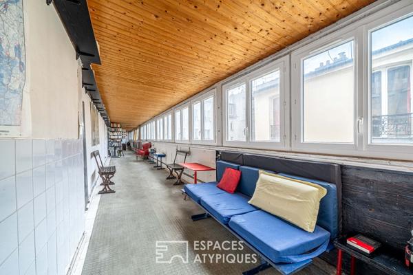 Local / atelier à réinventer dans ancienne corderie – Quartier Montorgueil