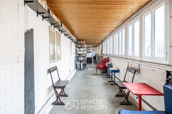 Local / atelier à réinventer dans ancienne corderie – Quartier Montorgueil