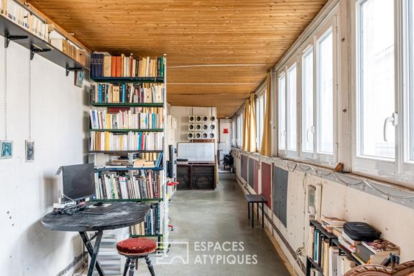 Local / atelier à réinventer dans ancienne corderie – Quartier Montorgueil