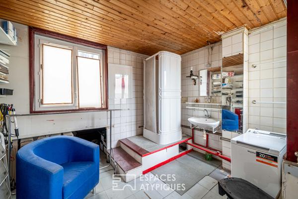 Local / atelier à réinventer dans ancienne corderie – Quartier Montorgueil