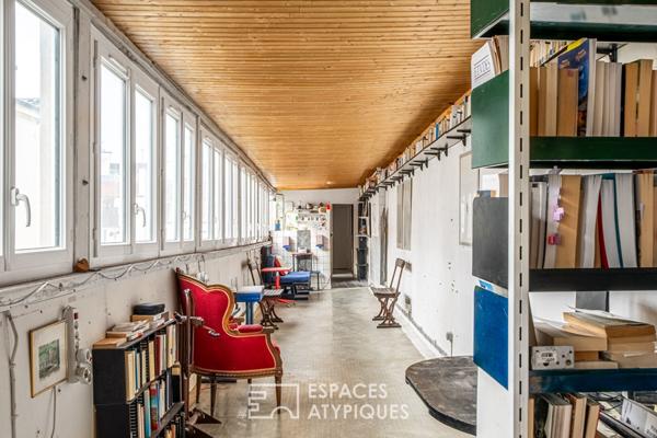 Local / atelier à réinventer dans ancienne corderie – Quartier Montorgueil