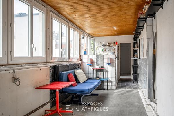 Local / atelier à réinventer dans ancienne corderie – Quartier Montorgueil