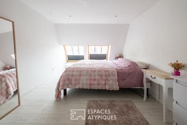 Loft dernier étage en hyper centre