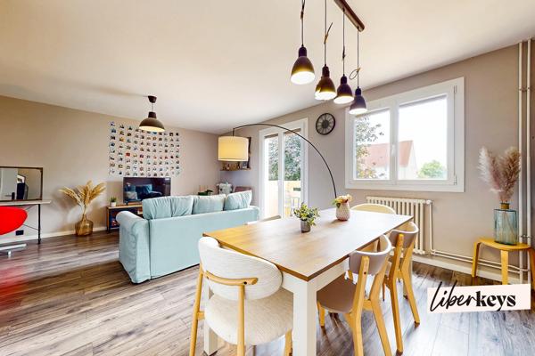 EXCLUSIVITÉ – T3 avec balcon et parking - 71m² - Quartier St Nicolas