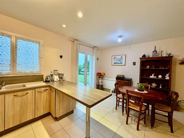 A vendre maison Corbarieu plain pied, 2 chambres, jardin et garage