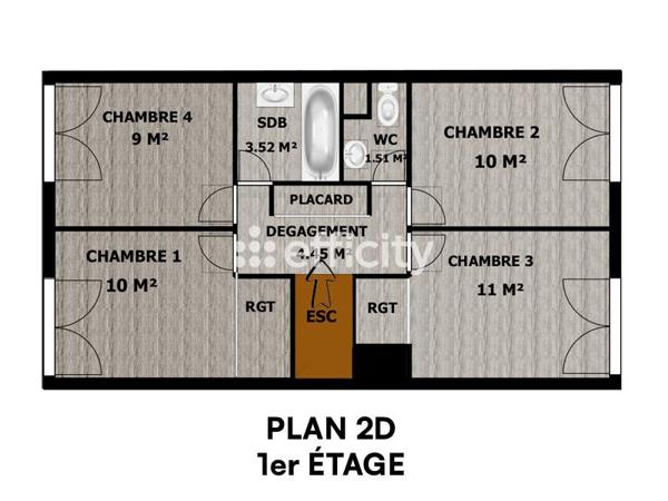 Maison 6 pièces - 110 m²