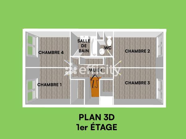 Maison 6 pièces - 110 m²