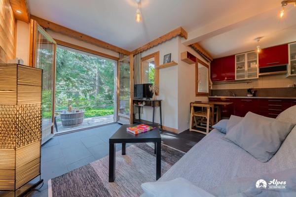 SERRE CHEVALIER LE MONETIER LES BAINS T2+CM en rez de jardin
