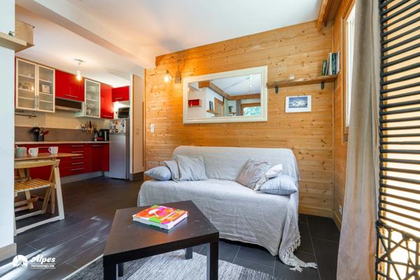 SERRE CHEVALIER LE MONETIER LES BAINS T2+CM en rez de jardin