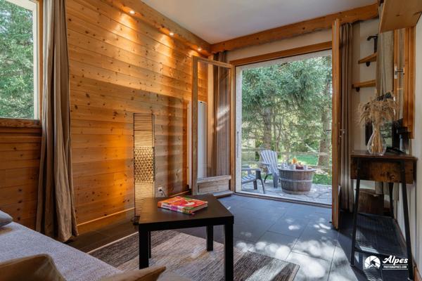 SERRE CHEVALIER LE MONETIER LES BAINS T2+CM en rez de jardin