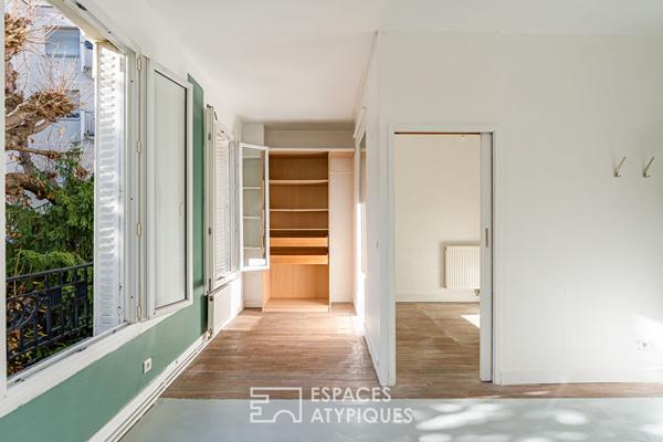 Appartement deux pièces avec terrasse commune proche Mairie d’Issy