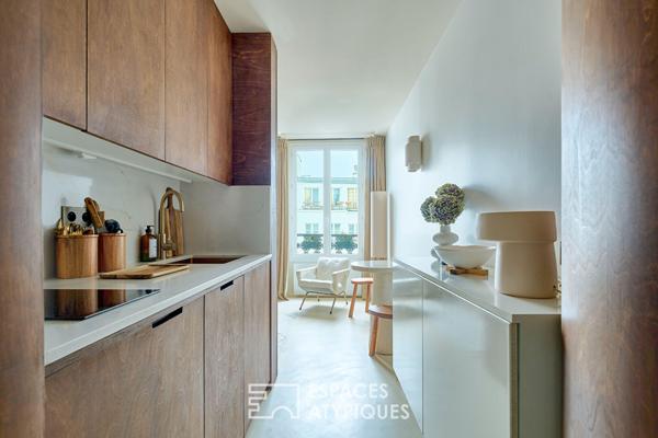 Studio rénové par architecte – Réaumur – Sébastopol