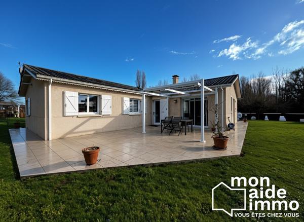 Maison de plain-pied 4 chambres possibles sans travaux à prévoir, au clame