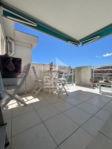 Dernier étage 3 pièces avec terrasse et garage - Les Vespins Cagnes-sur-Mer