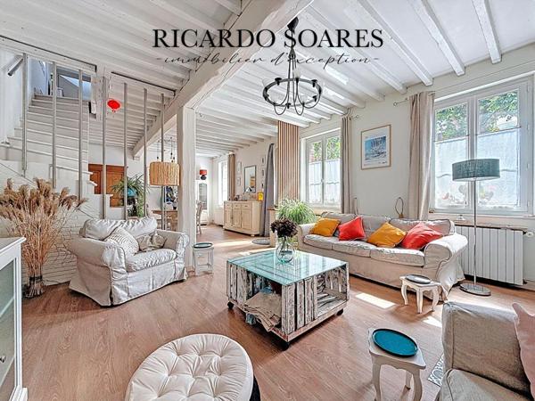 ESTREES-SAINT-DENIS 60190 - MAISON DE CHARME / 245m2 au sol / 5 CHAMBRES / ATELIER / GARAGE / JARDIN