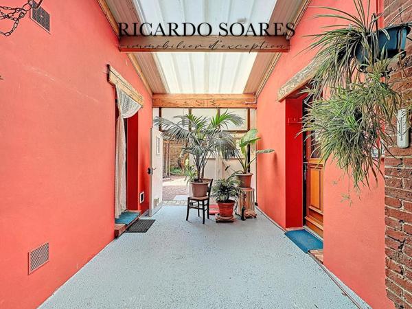 ESTREES-SAINT-DENIS 60190 - MAISON DE CHARME / 245m2 au sol / 5 CHAMBRES / ATELIER / GARAGE / JARDIN