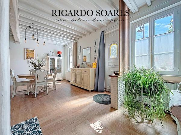 ESTREES-SAINT-DENIS 60190 - MAISON DE CHARME / 245m2 au sol / 5 CHAMBRES / ATELIER / GARAGE / JARDIN