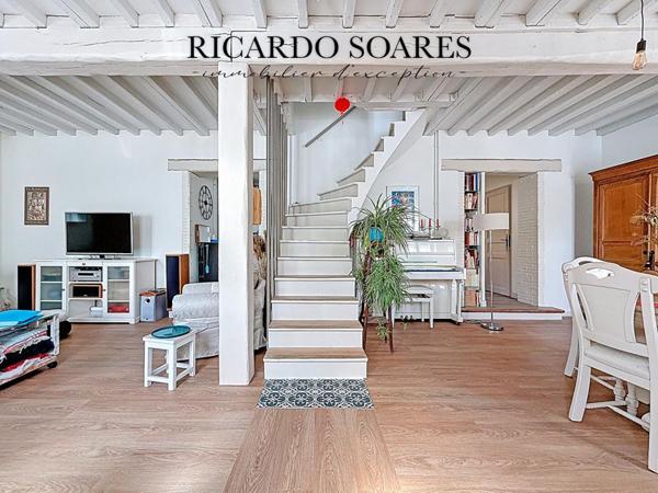 ESTREES-SAINT-DENIS 60190 - MAISON DE CHARME / 245m2 au sol / 5 CHAMBRES / ATELIER / GARAGE / JARDIN