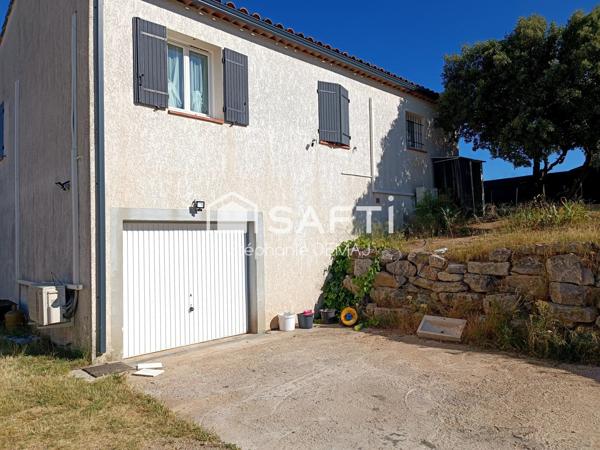VILLA  &  VERANDA - PISCINE- Grand GARAGE- CAVE
