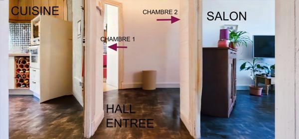 Appartement 4 pièces en rez de chaussé à vendre AUREILHAN (65)
