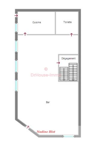 Commerce à vendre 5 pièces de 153 m²