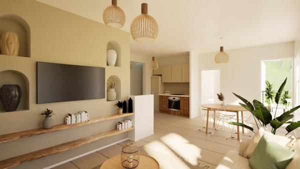 Pennes-Mirabeau (13170) Appartement T4 à proximité immédiate du village des Pennes Mirabeau