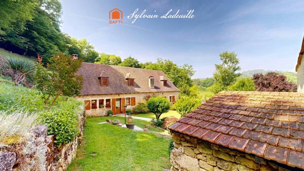 Authentique maison périgourdine et son gîte, 231 m2 sur 1,5 hectare