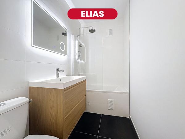 ELIAS T1 bis rénové avec balcon dans une résidence recherchée à Saint-Maurice Pellevoisin