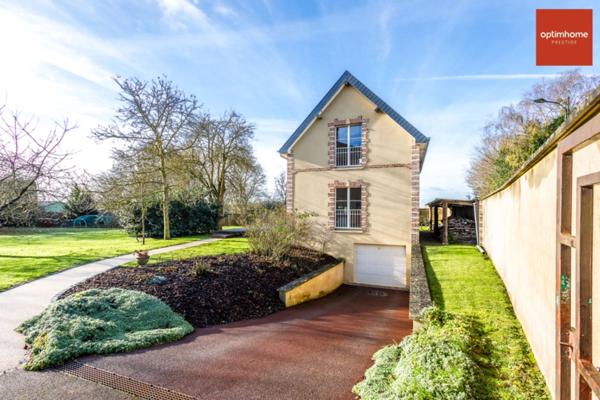 Magnifique propriété comprenant une Maison de maître et une maison d’amis sur 288 m2 en plein coeur de la Normandie et à 50 minutes des plages !