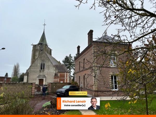 Magnifique propriété comprenant une Maison de maître et une maison d’amis sur 288 m2 en plein coeur de la Normandie et à 50 minutes des plages !