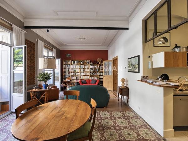 T4 92 M² – COUR PRIVATIVE 39 M² – CHARME ANCIEN – MONTPELLIER CENTRE-VILLE
