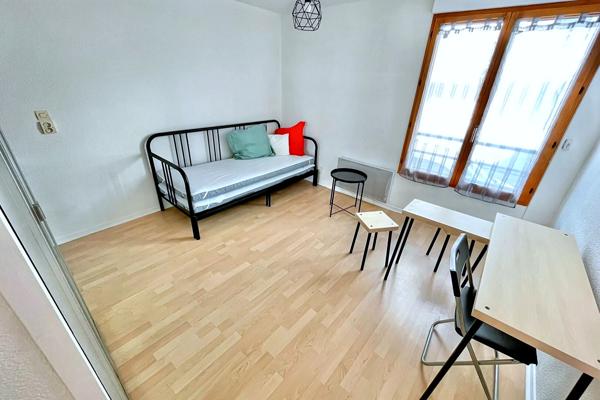 A LOUER - NANTES CANCLAUX MELLINET - STUDIO MEUBLÉ PRATIQUE DE 18.32 M²