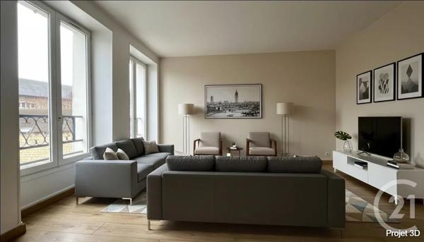 Appartement Studio à vendre  1 pièce - 39,22 m 2   CERGY  - 95