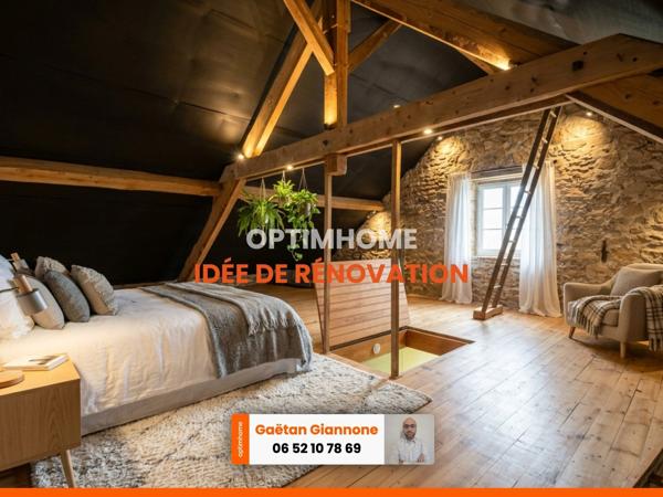 A vendre Maison en pierre , 70 m², 3 chambres, à Neuvic (19), 900 m² de jardin