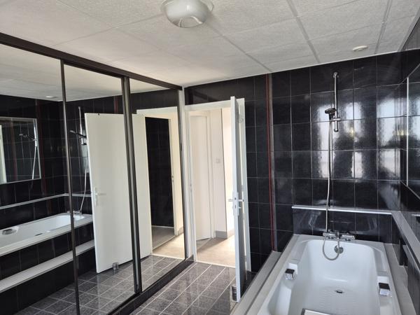 Colocation triplex T5 à louer – Terrasse et vue sur la Vienne
