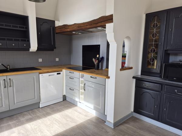 Colocation triplex T5 à louer – Terrasse et vue sur la Vienne