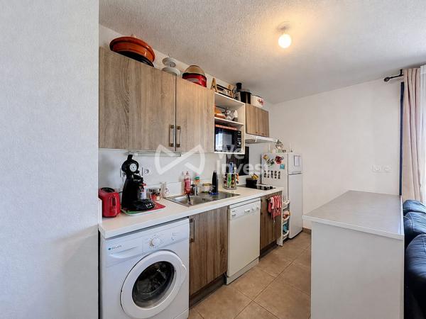 Appartement T2 dernier étage, terrasse, Perpignan Moulin-à-Vent, 38,23m²