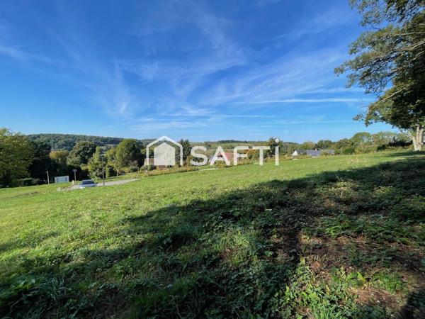 Terrain viabilisé avec vue dégagée