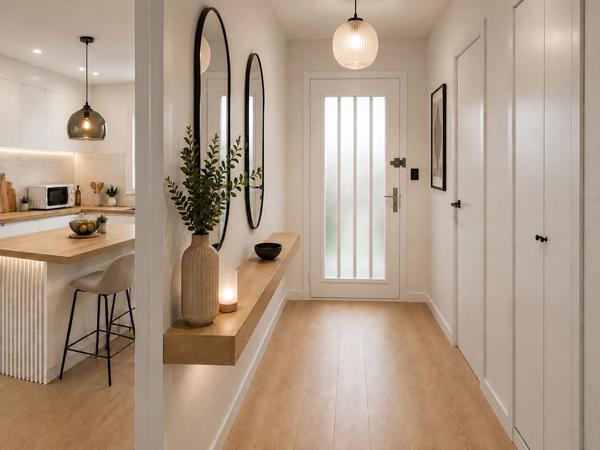 ECHILLAIS - Charmante maison rénovée de plain-pied de  80 m² avec jardin de 314 m²
