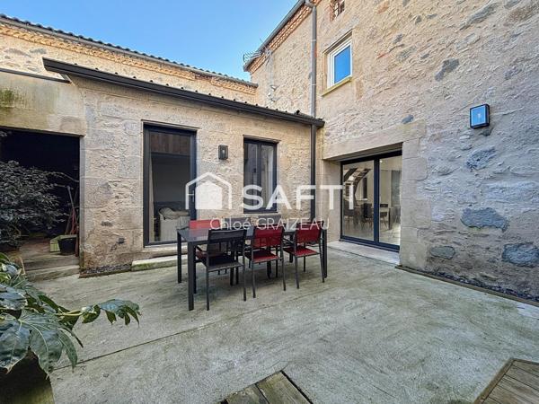 Maison de 117 m², patio et jacuzzi