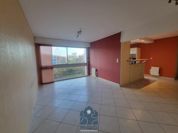 Appartement 3 pièces avec cave et garage