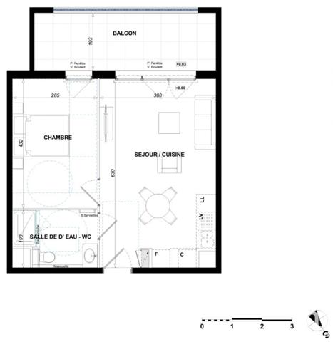 Appartement à vendre 2 pièces 41 m² Antibes