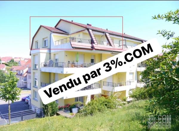 3%.COM Beau F4 - 3 chambres avec terrasse 28m² Hochfelden (67270)