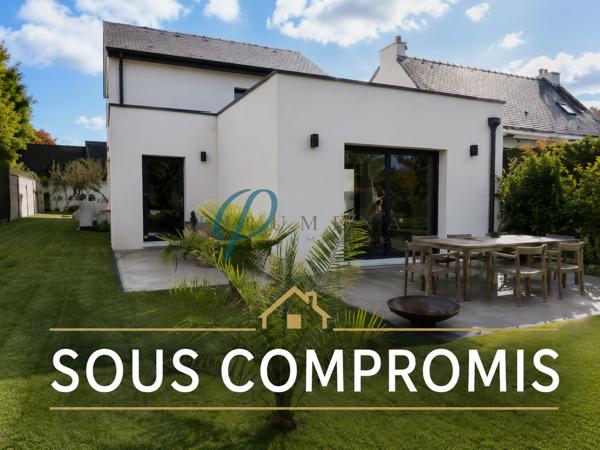 À vendre, Maison contemporaine lumineuse et chaleureuse, située au calme.