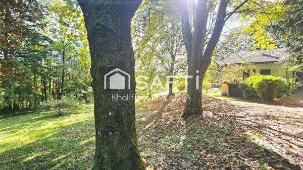 Maison coup de cœur de 160 m² sur terrain arboré – Aucun vis-à-vis – Arbignieu