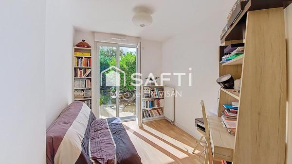 Antony- Rez de jardin avec 2 chambres, 30 m² de terrasse et jardin à 10 mn du RER B