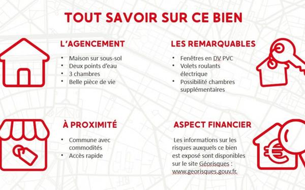 Maison à vendre    5 pièces •  Genlis